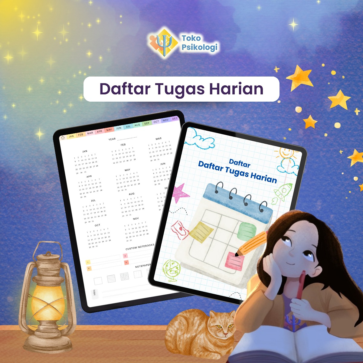 Daftar Tugas Harian | Toko Psikologi