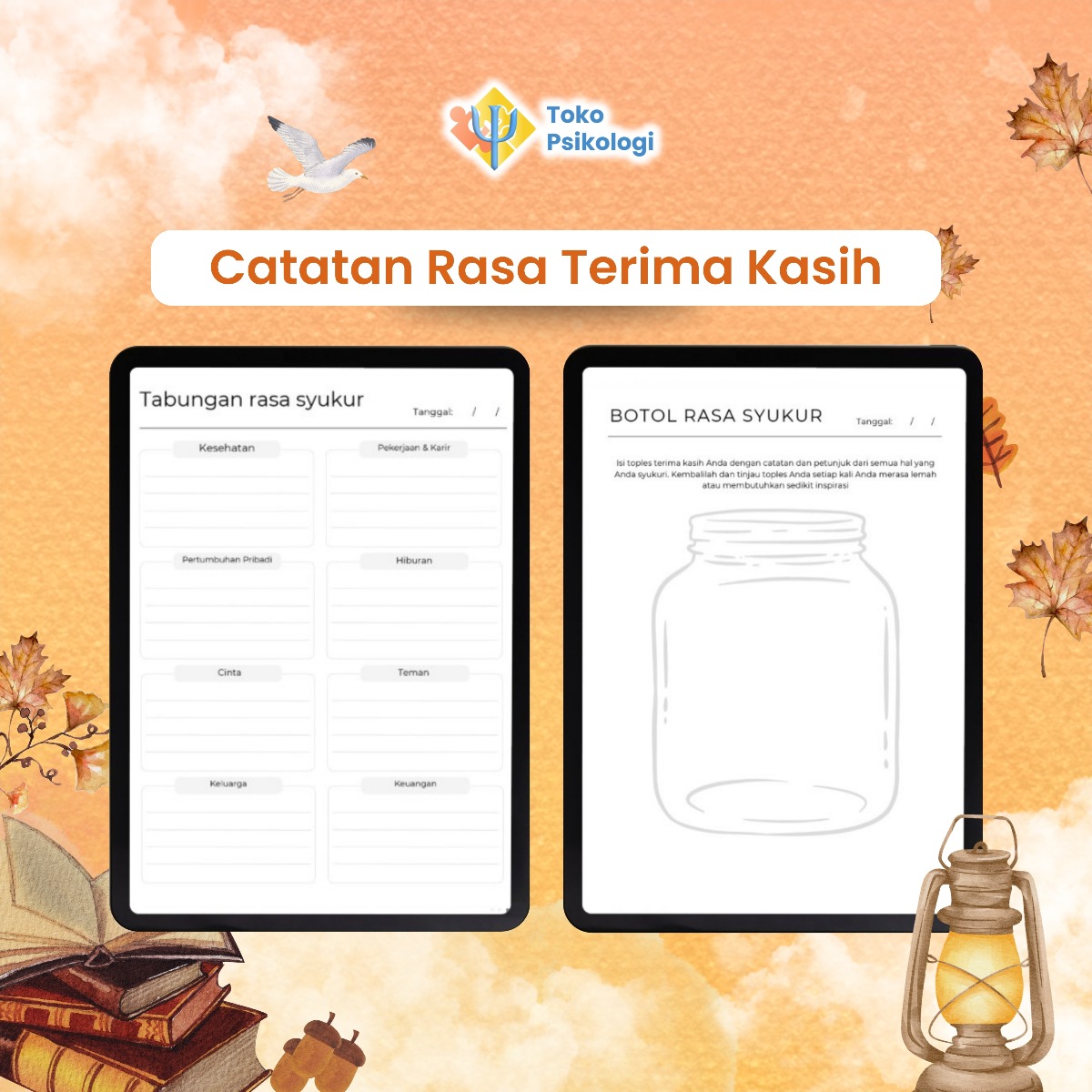 Catatan Rasa Terima Kasih | Toko Psikologi